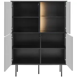 VOLEO Highboard, UNIQUE - B/H/T ca. 91,00x141,00x41,00