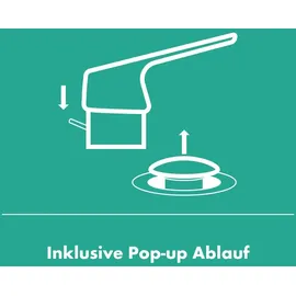 Hansgrohe Vernis Blend 190 Einhandmischer chrom 71572000