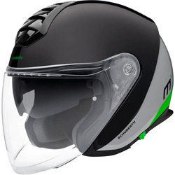 Schuberth M1 Gravity Jethelm, grün, Größe XS für Männer