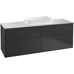Villeroy & Boch Finion Waschtischunterschrank für Aufsatzbecken | Breite 1600 mm##Mit Beleuchtung | Ohne Hahnlochbohrung Finion  .. G73100GK