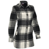 Maul Sport Sanremo - Lange Flanell Bluse dark grey