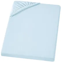 Carpe Sonno Spannbettlaken Jersey 90 x 200 - 100 x 200 - 140 x 200 - 160 x 200 - 180 x 200 - 200 x 200 cm Hellblau