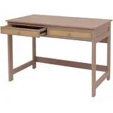 MCW Schreibtisch, quadratisch taupe