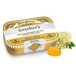 Grethers Elderflower zuckerfrei Pastillen