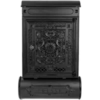 HMF 512-02 Schwarz inkl. Zeitungsfach