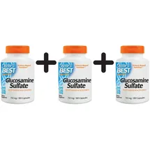 Doctor's Best Glucosamin Sulfat Kapseln 750 mg, 180 Kapseln vegetarisch