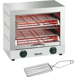 Bartscher Toast- Überbackgerät doppelt