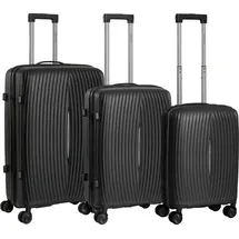 Daniel Ray Travel Castlemaine Koffer-Set 3-tlg. schwarz