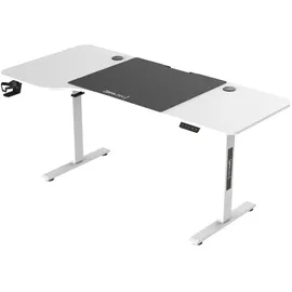 pro.tec Schreibtisch, Stryn 160 x 75 cm Weiß