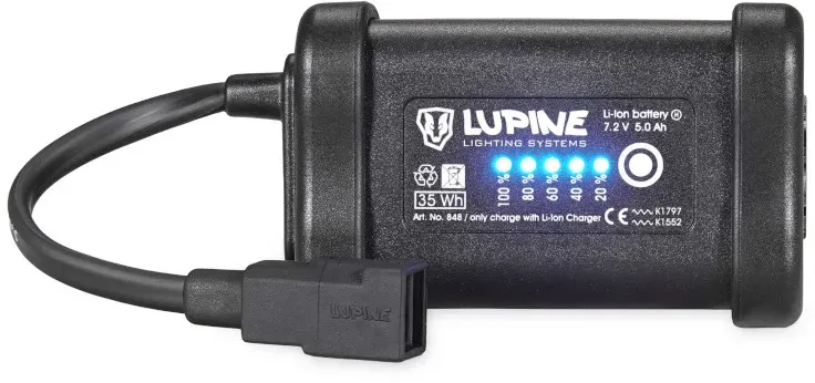 LUPINE Akku SmartCore 5,0 Ah Li-Ion