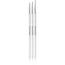 NEONAIL Nail Art Brushes Pinselset für Nägel 3 St.