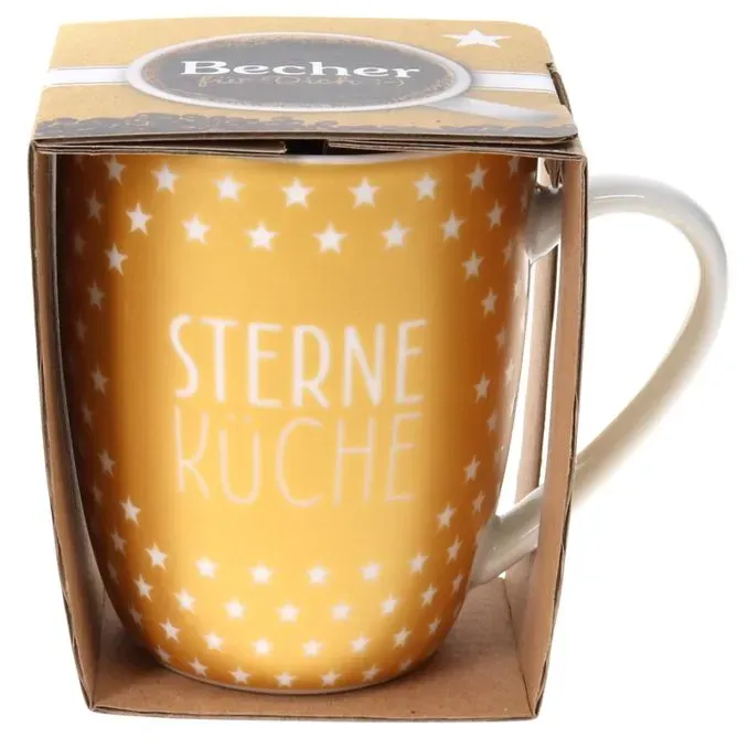 La Vida Tasse ""STERNEKÜCHE"" im Geschenkkarton