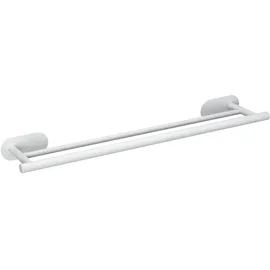 Wenko Turbo-Loc Badetuchstange Mod. Orea aus Edelstahl weiß