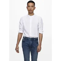 Only & Sons Herren Freizeit Hemd 'Caiden' Weiss, XL