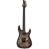 Schecter C-6 Pro Charcoal Burst - E-Gitarre
