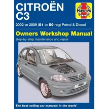 Haynes Citroen C3 (02 - 09) (51 to 59 reg) Petrol & Diesel