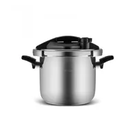Karaca Schnellkochtopf Marseille Schnellkochtopf 7 Liter, Hochwertiges Stahlmaterial, 18/10 CrNi Edelstahl Dampfkochtopf Pressure Cooker Pan Set