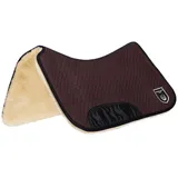 Werner Christ Horse Reitkissen WESTERNPAD 20 MM WOLLHÖHE, aus echtem Lammfell braun|gelb 70