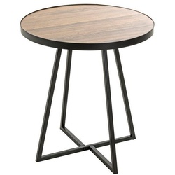 HAKU Beistelltisch HAKU Möbel Beistelltisch – schwarz-eiche – H. 52cm