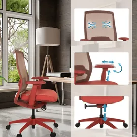 HJH Office Colore Stoff Rot
