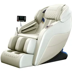 Massage Stuhl Massagesessel mit Klopfen Kneten Luft-Massage-System 3D Hi-Fi Bluetooth A53L