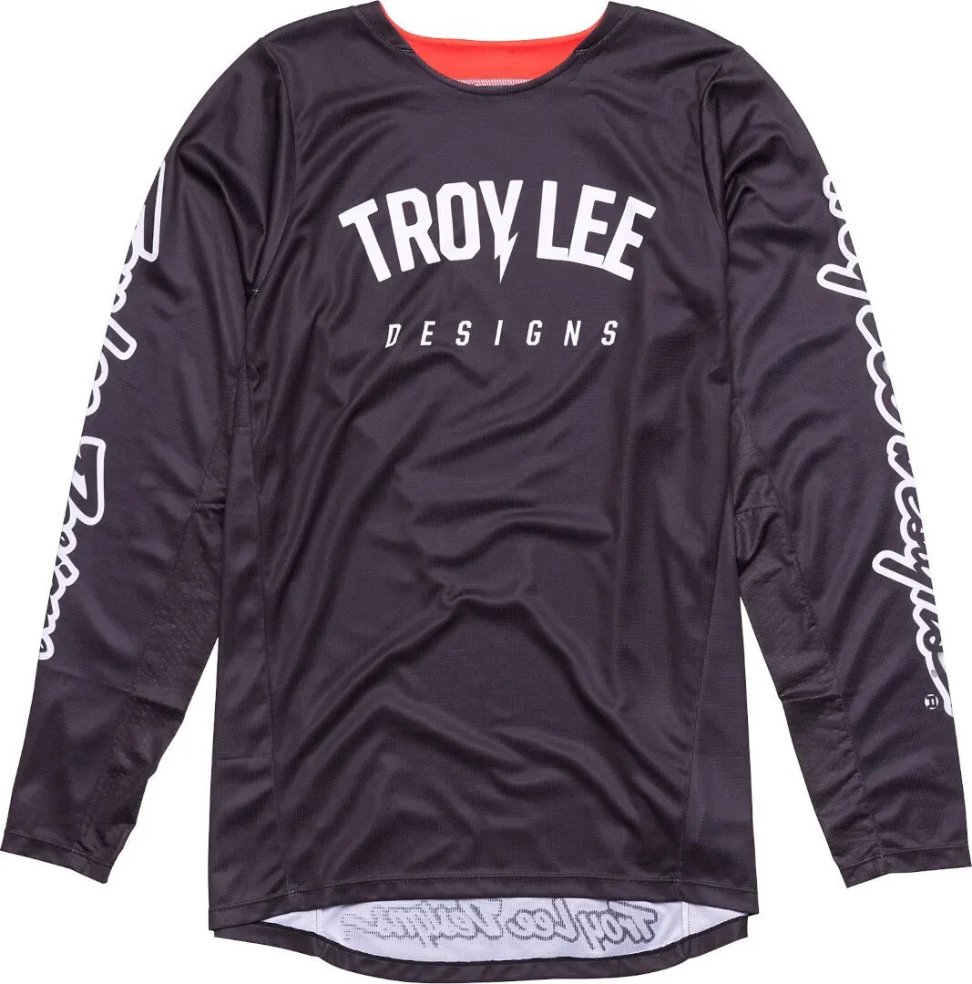 Troy Lee Designs GP Pro Boltz Motocross Jersey, schwarz-weiss, Größe M für Männer