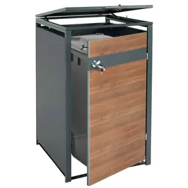 MCW Mülltonnenverkleidung J82 117 x 72 x 98 cm grau