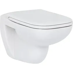 Wand-Tiefspül-WC D-Code (Ausführung: Wand-Tiefspül-WC Duravit D-Code spülrandlos weiß)