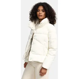 Marikoo Winterjacke "Jalliaa", Damen, Gr. L, weiß (sanftes weiß), Obermaterial: 100% Polyester. Innenseite: 100% Polyester, Jacken Winterjacke, mit schönem Steppdesign