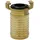 stabilo-sanitär Stabilo Sanitär Schlauchadapter Messing Schlauchtülle 1 1/2 Zoll 40mm mit GK-Kupplung goldfarben