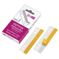 Veloflex Heftstreifen, selbstklebend HEFTFIX® 50er transparent Kunststoff