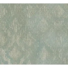 A.S. Création A.S. Creation Vliestapete Ornament Klassisch 10,05 m x 0,53 m Grün-Gold FSC®