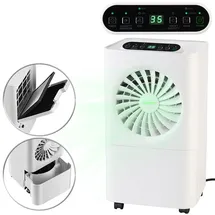 Sichler Haushaltsgeräte Digitaler 2in1-Luftentfeuchter & -reiniger mit Timer 10 Liter/Tag