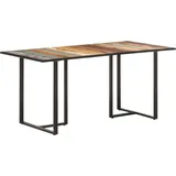Esstisch 160 cm Altholz Massiv - Braun/Bunt