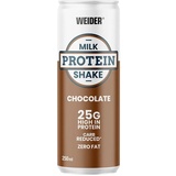 Weider Protein Shake, Schokolade, Eiweißshake mit 25g Protein, 12er-Pack, 250 ml