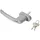 Sygonix SY-7065782 Fenstergriff abschließbar Silber
