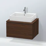 Duravit L-Cube Unterschrank, 2 Schubkästen,
