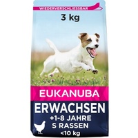 Eukanuba Adult kleine Rassen Huhn 3 kg