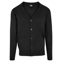 URBAN CLASSICS Fine Strickjacke - Black - L