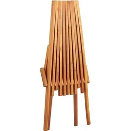vidaXL Sonnenliege 149 x 60 x 86 cm braun 2 St.