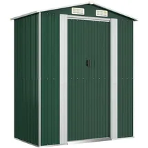 vidaXL Metallgerätehaus 1,92 x 1,08 x 2,23 m grün