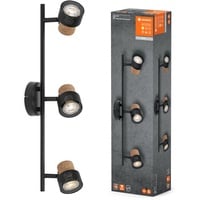 LEDVANCE Decor Spot Cork 3X3.4W 927 GU10 BK LEDV,