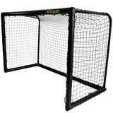 Power Shot Fußballtor 1.8 x 1.2 m - Black Edition - 1.8m 1.2m - Full Black Design (1.8m x 1.2m)