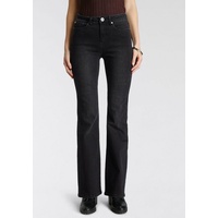 AJC High-waist-Jeans, in Flared Form im 5-Pocket-Style, Gr. 38 - N-Gr, schwarz, , 37013424-38 N-Gr