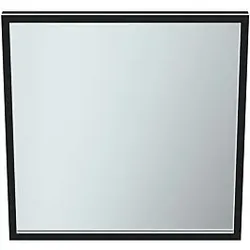Ideal Standard Conca Spiegel T3965BH 60x3,8x60 cm, eckig, mit Beleuchtung, neutral, Rahmen schwarz