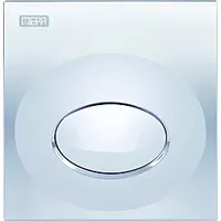MEPA Drop Teil 2 Betätigungsplatte 421122 matt chrom, für