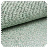 novely® Stoff exquisit LIVERI Melange Design-Möbelstoff mit Leinenstruktur, Schwer Entzündbar, Robust, Abriefest, Meterware, 1lfm grün