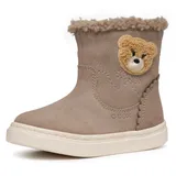 GEOX Baby-Mädchen B NASHIK Girl A Ankle Boot, DK BEIGE, 23 EU