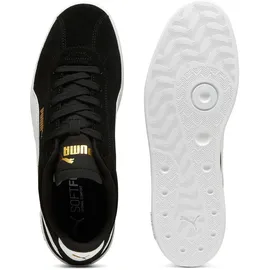 Puma Club II Damen Weite E Schwarz/Weiß/Gold 45