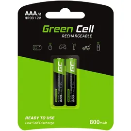 Green Cell Akku AAA 800 mAh 2 St.